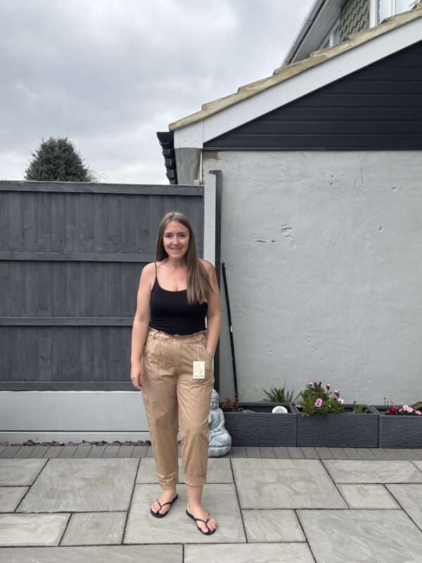 Perry paperbag barrel leg trousers - Image 12