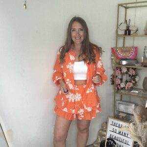 Lottie embroidered set