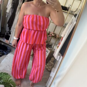 Stripe bandeau coord set