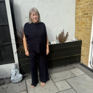 Asymmetric super soft loungewear set